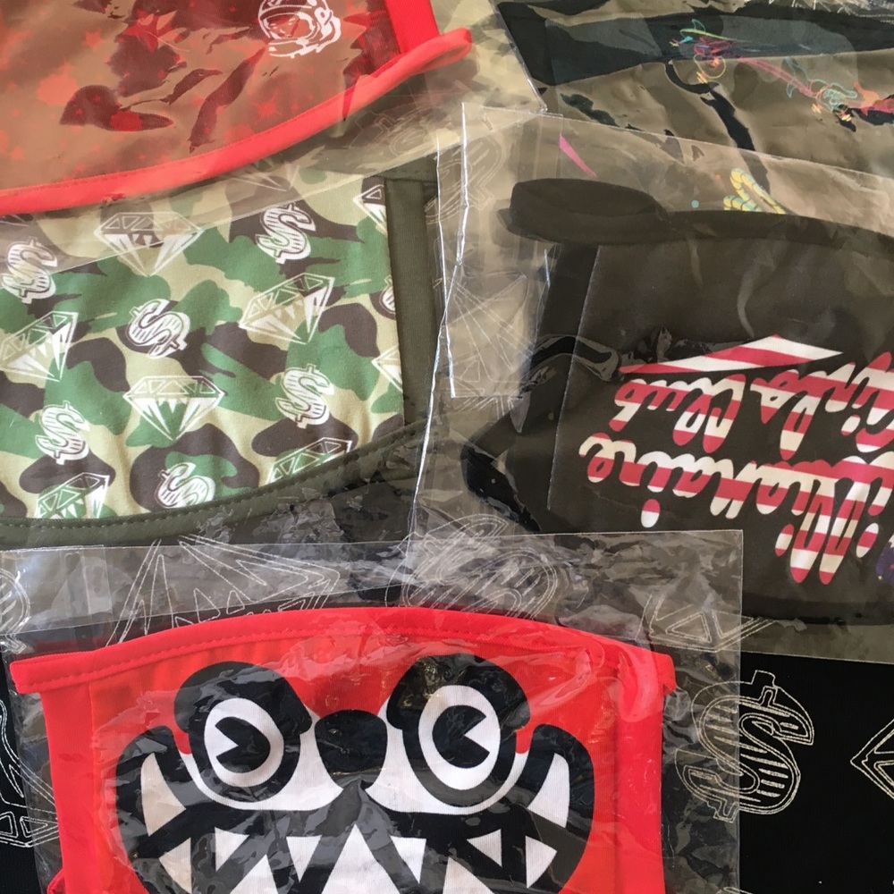 VARIOUS BBCICECREAM MASK EXCLUSIVE NYC